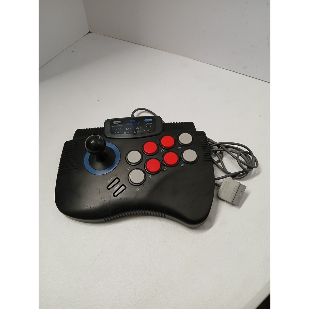 Interact PS‎ Arcade Controller Fight Stick PS1 Playstation 1 SV-1101
